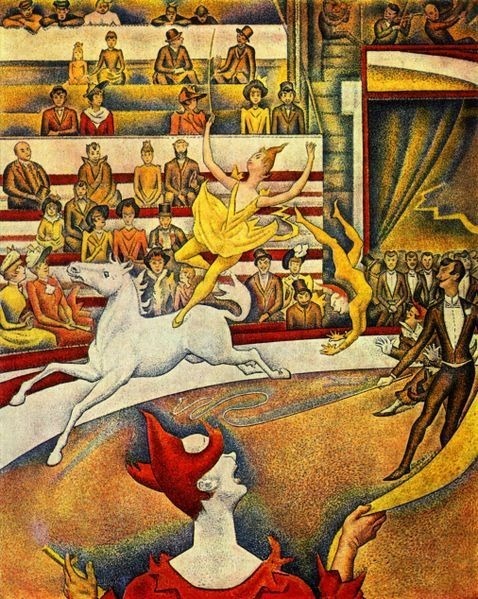 Het circus, Geoges Seurat, 1891